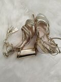 Synthetic leather High heels Sandals