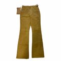 Leather Flare Pants