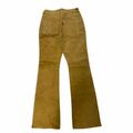 Leather Flare Pants