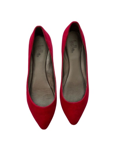 Velvet flats
