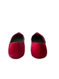Velvet flats