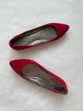 Velvet flats
