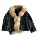 Fur collar jacket