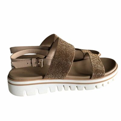 Leather Flat Sandals