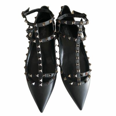 Leather Ballet flats