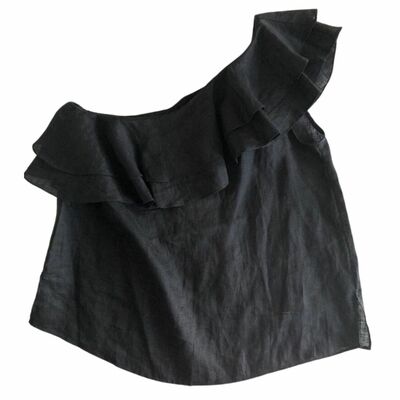 Linen Sleeveless Top
