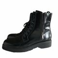 Leather Combat Boots