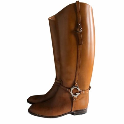 Leather Knee high Boots