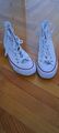 Cotton High-Top Sneakers
