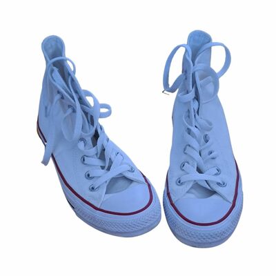 Cotton High-Top Sneakers