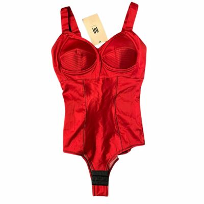 Satin bodysuit