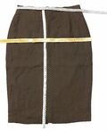 Linen Knee-lengh Skirt