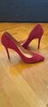 Leather High-heels Shoes