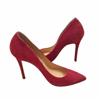Leather High-heels Shoes