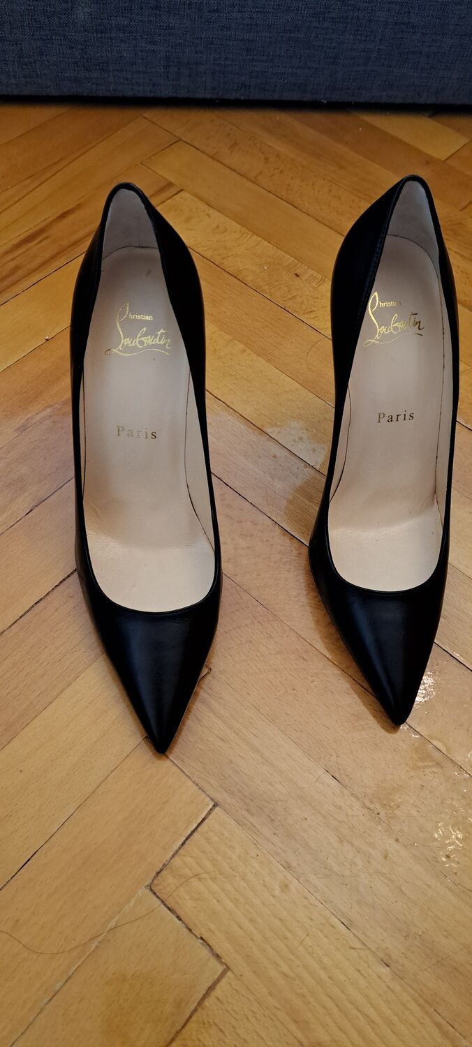 Christian Louboutin pre-owned black heeled pumps