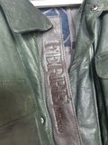 Leather Puffer Jacket