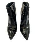 Patent ankle boots