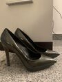 Suede High-heels Shoes