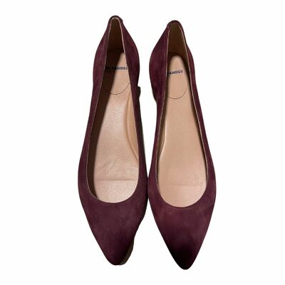 Suede Ballet Flats