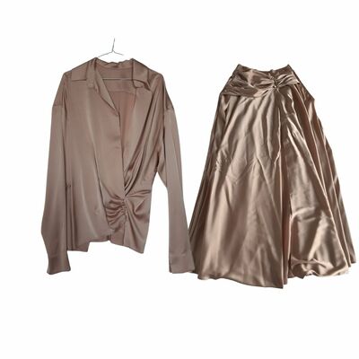 Set of skirt and blouse