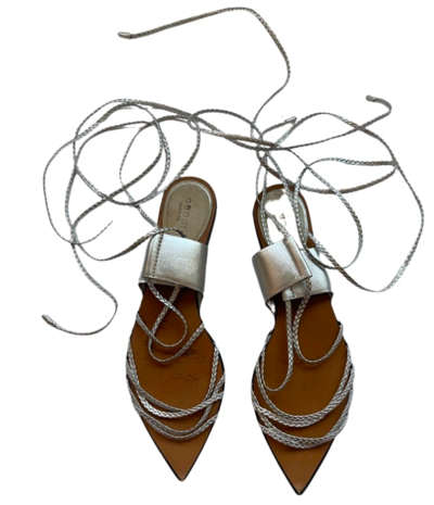 Lace up sandals