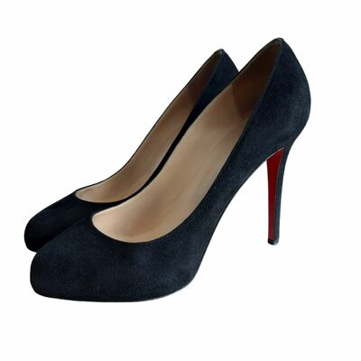 Suede High-heels Shoes