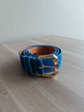 Suede Buckle Belt