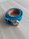Suede Buckle Belt