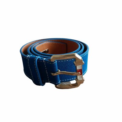 Suede Buckle Belt
