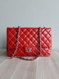 Lambskin Quilted Flap