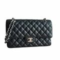Caviar Quilted Medium Double Flap
