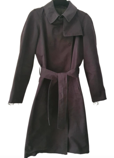 Cotton trench coat