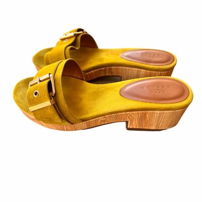Suede Platform Sandals