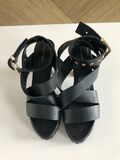 Leather High heels Sandals