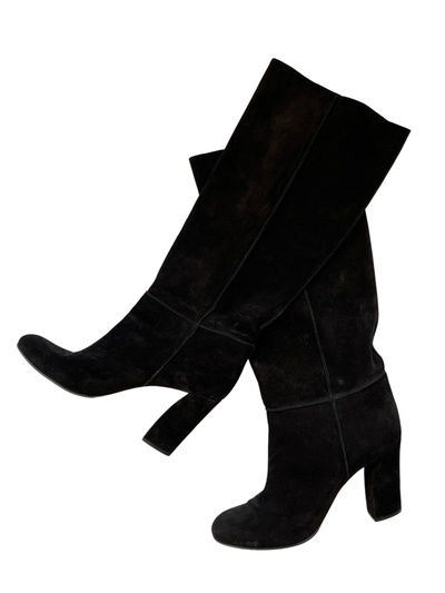 Suede Knee high boots