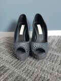 Suede Wedge Shoes