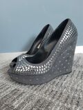 Suede Wedge Shoes