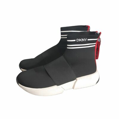 Canvas High-Top Sneakers DKNY - 40.5, buy pre-owned at 50 EUR