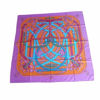 Chloé Charlie Franckie Silk Scarf