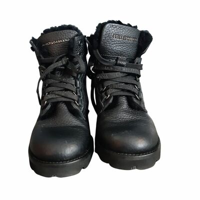 Leather Combat Boots