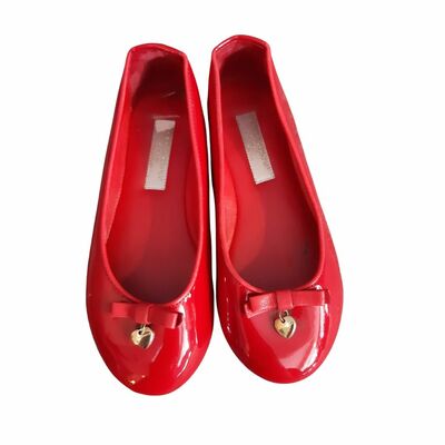 Patent Ballet Flats