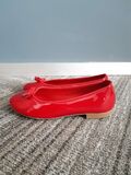 Patent Ballet Flats