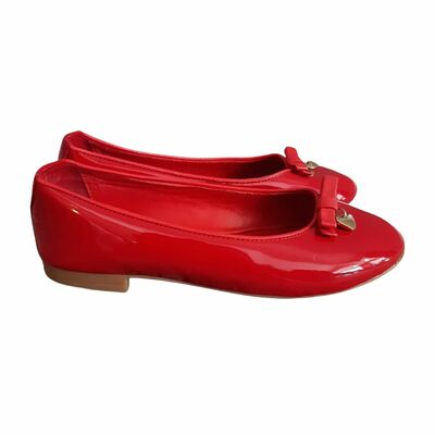 Patent Ballet Flats