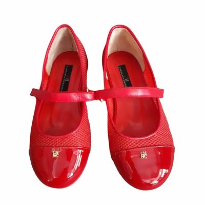 Patent Ballet Flats
