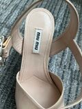 Patent Platform Sandals