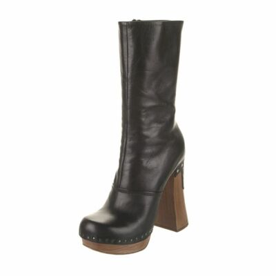 Leather High heel Boots