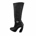 Leather High heel Boots