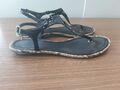 Patent Flat Sandals