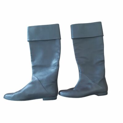 Leather Knee high Boots