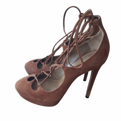 Suede High heels Sandals